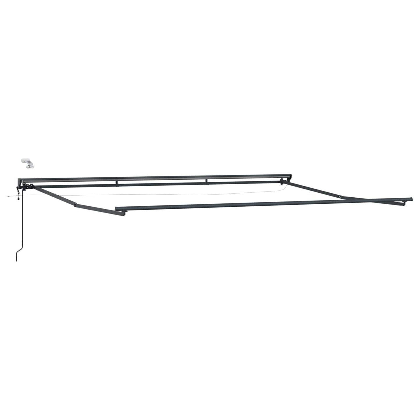 Elektrisch Zonnescherm Frame Met Led's Aluminium