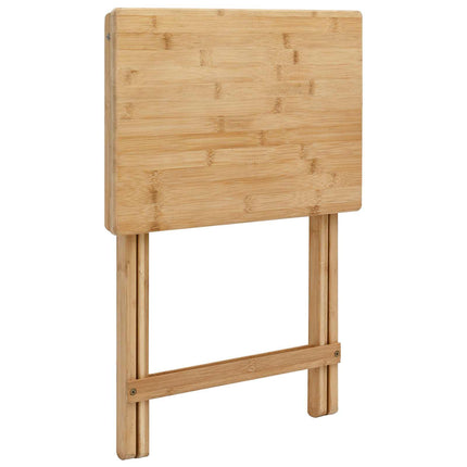 Keuken Tafel Naturel 40 X 30 X 53,5 Cm Bamboe
