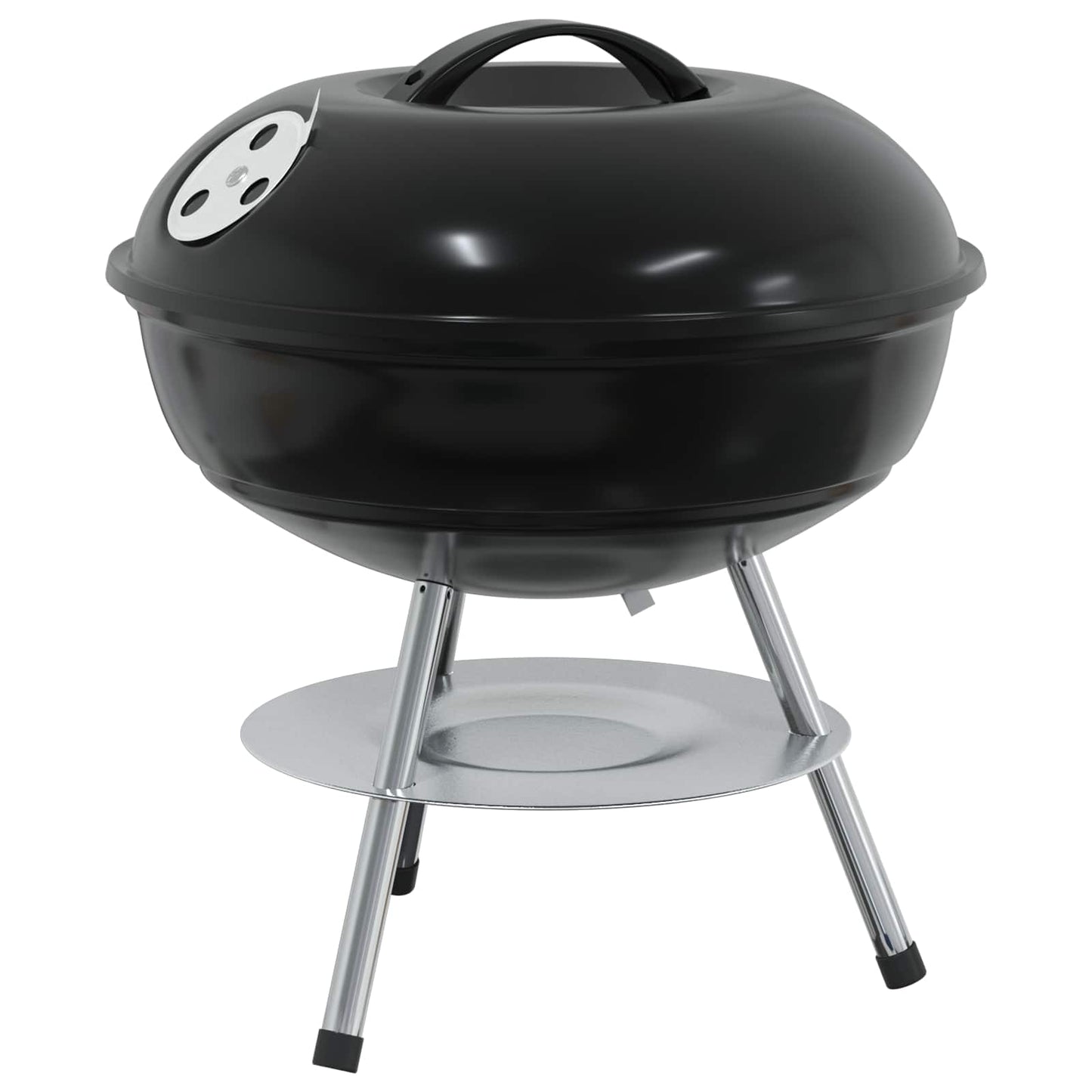 Houtskool Grill Zwart 36,5 X 36,5 X 40 Cm