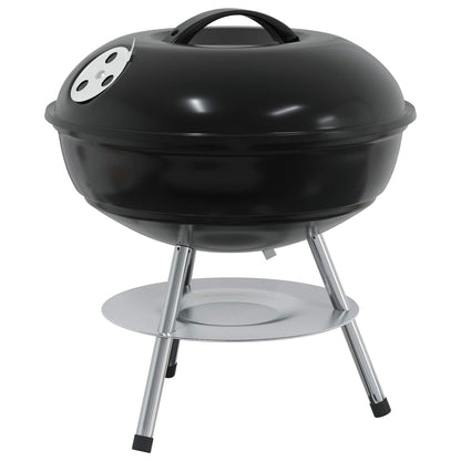 Houtskool Grill Zwart 36,5 X 36,5 X 40 Cm
