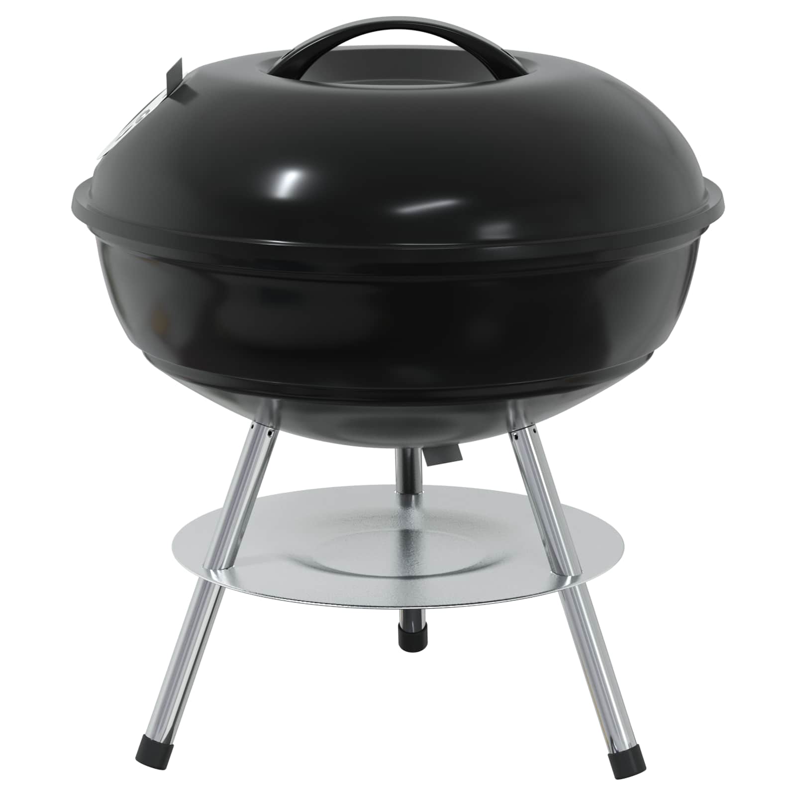 Houtskool Grill Zwart 36,5 X 36,5 X 40 Cm