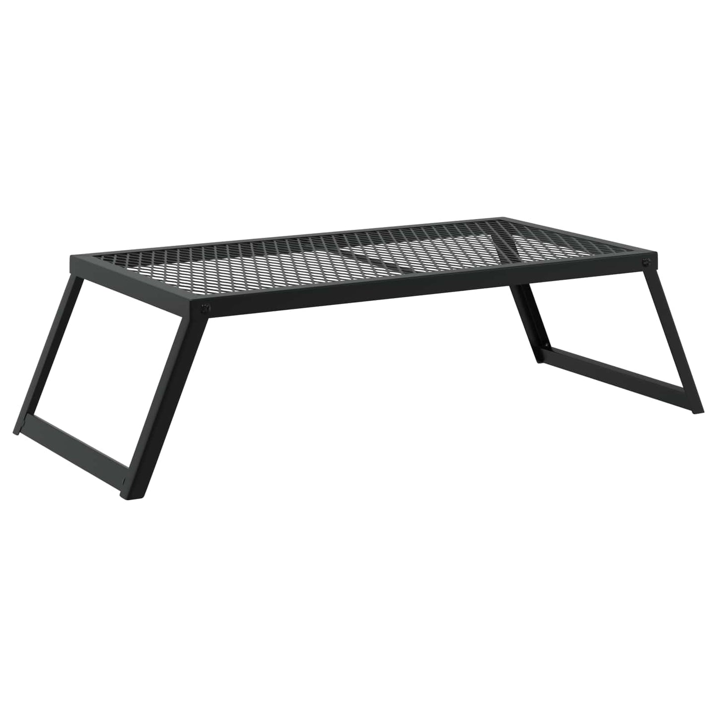 Opvouwbare Camping Grill Zwart 58 X 31 X 2 Cm Legeringen Staal
