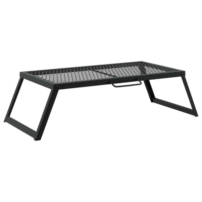 Opvouwbare Camping Grill Zwart 58 X 31 X 2 Cm Legeringen Staal