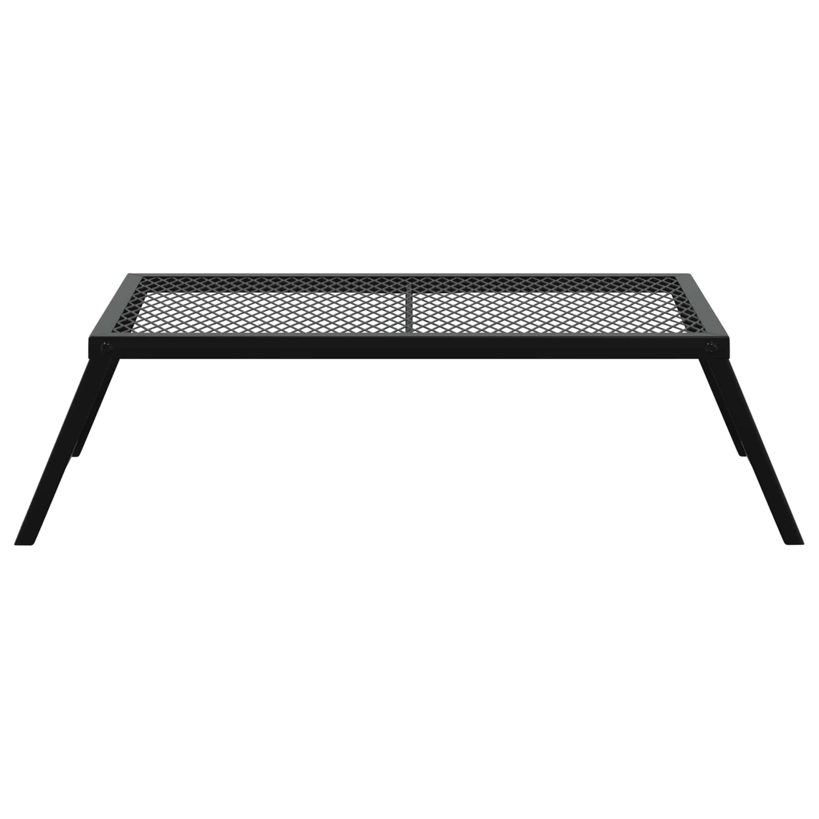 Opvouwbare Camping Grill Zwart 58 X 31 X 2 Cm Legeringen Staal