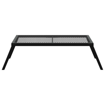 Opvouwbare Camping Grill Zwart 58 X 31 X 2 Cm Legeringen Staal