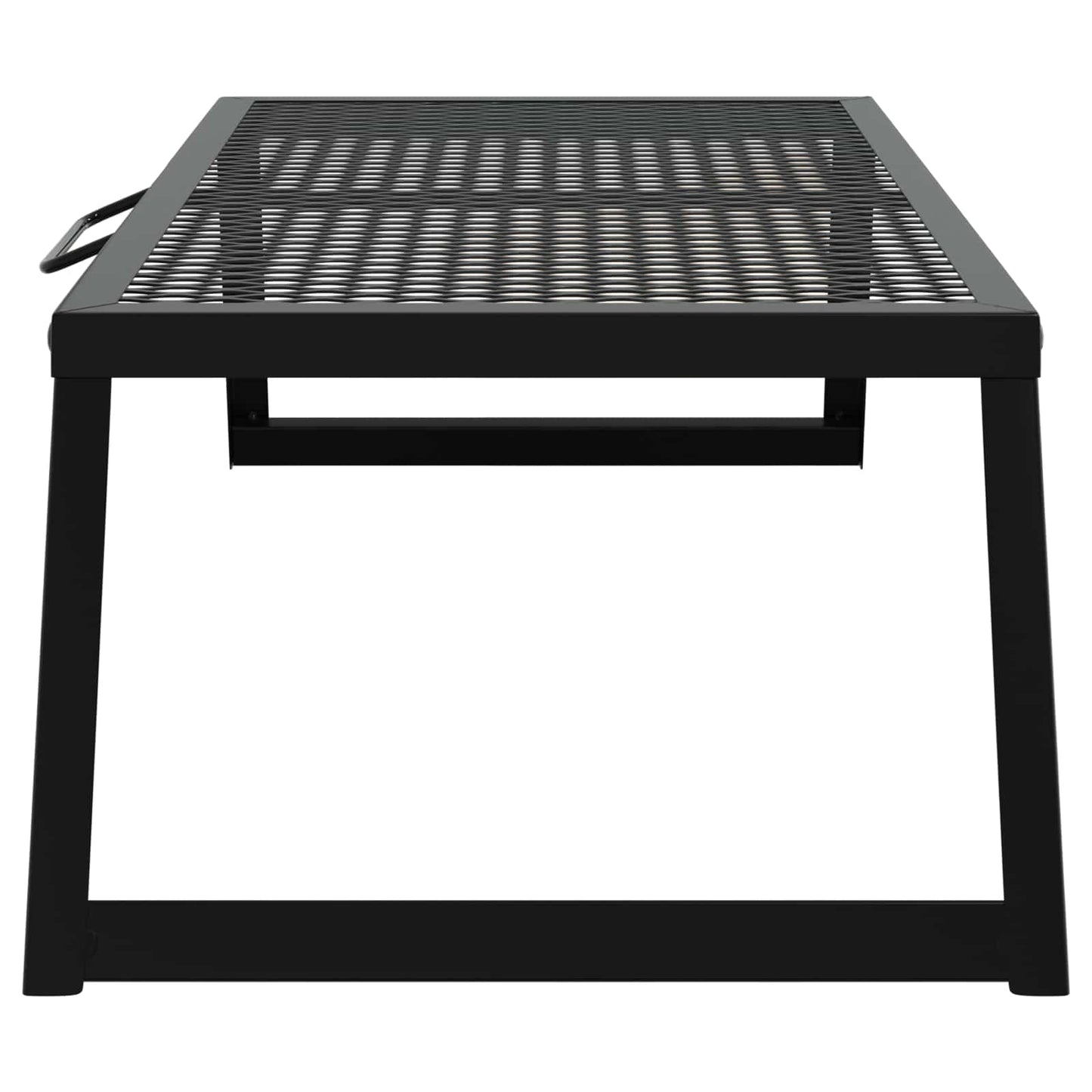 Opvouwbare Camping Grill Zwart 58 X 31 X 2 Cm Legeringen Staal