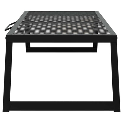 Opvouwbare Camping Grill Zwart 58 X 31 X 2 Cm Legeringen Staal