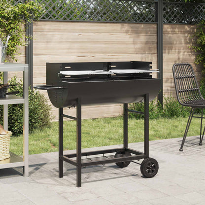 Houtskoolgrill 96,5 X 42,5 X 88,5 Cm Zwart