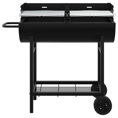 Houtskoolgrill 96,5 X 42,5 X 88,5 Cm Zwart