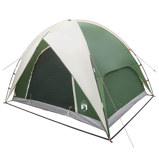 Camping Tent Met Regenhoes Waterdicht Groen 245 X 245 X 149 Cm