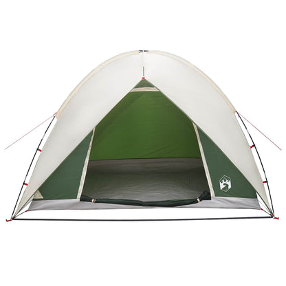 Camping Tent Met Regenhoes Waterdicht Groen 245 X 245 X 149 Cm