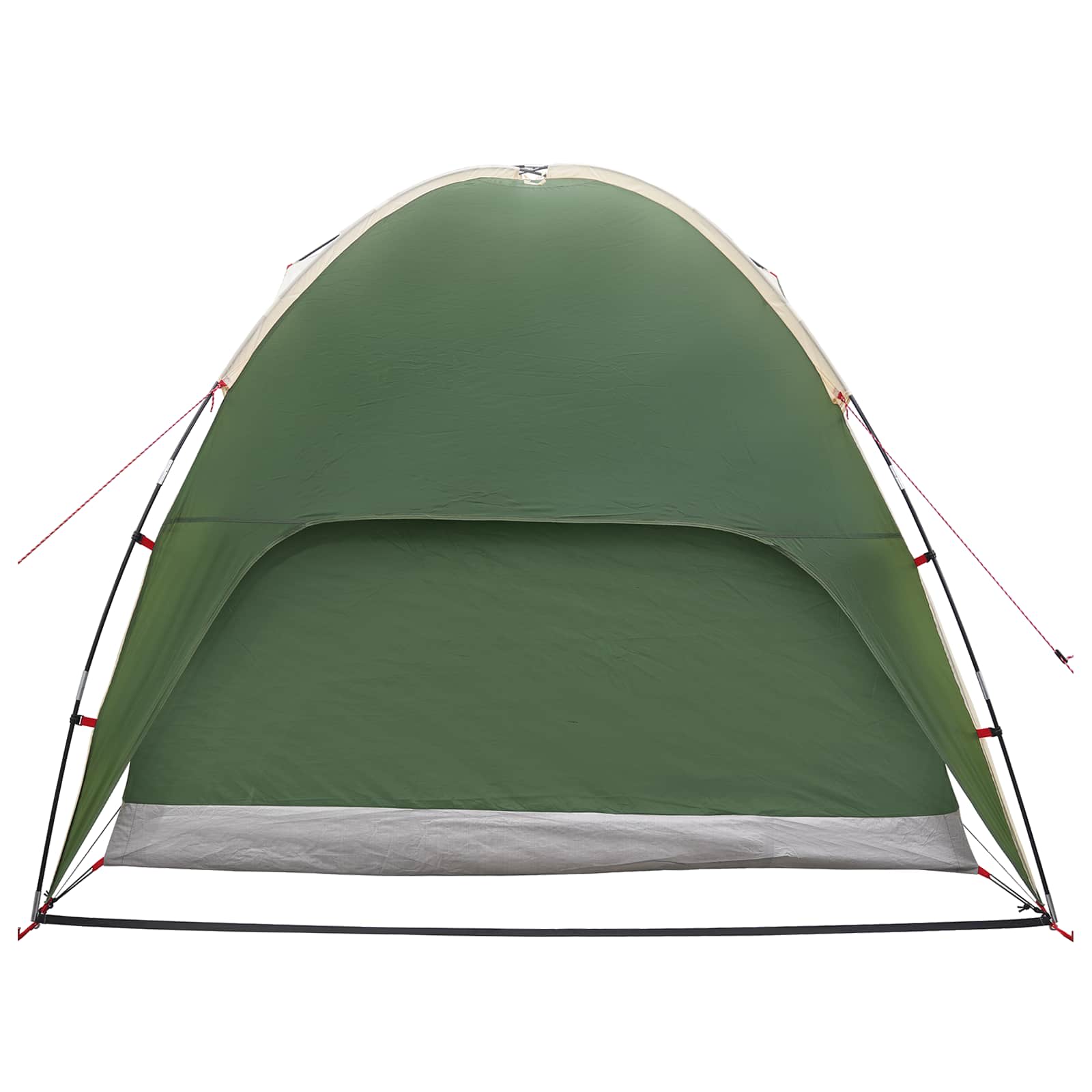 Camping Tent Met Regenhoes Waterdicht Groen 245 X 245 X 149 Cm