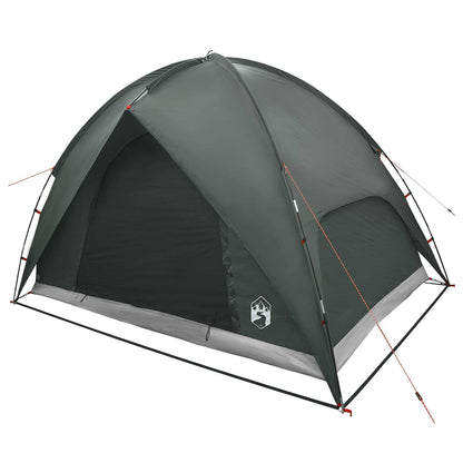 Camping Tent Met Regenhoes Waterdicht Koepel Legergroen