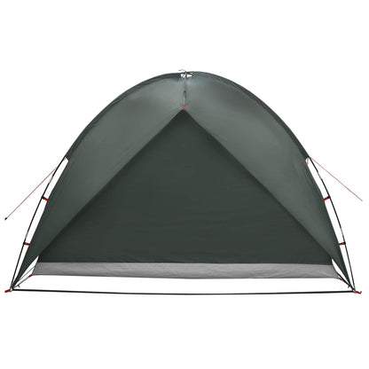 Camping Tent Met Regenhoes Waterdicht Koepel Legergroen