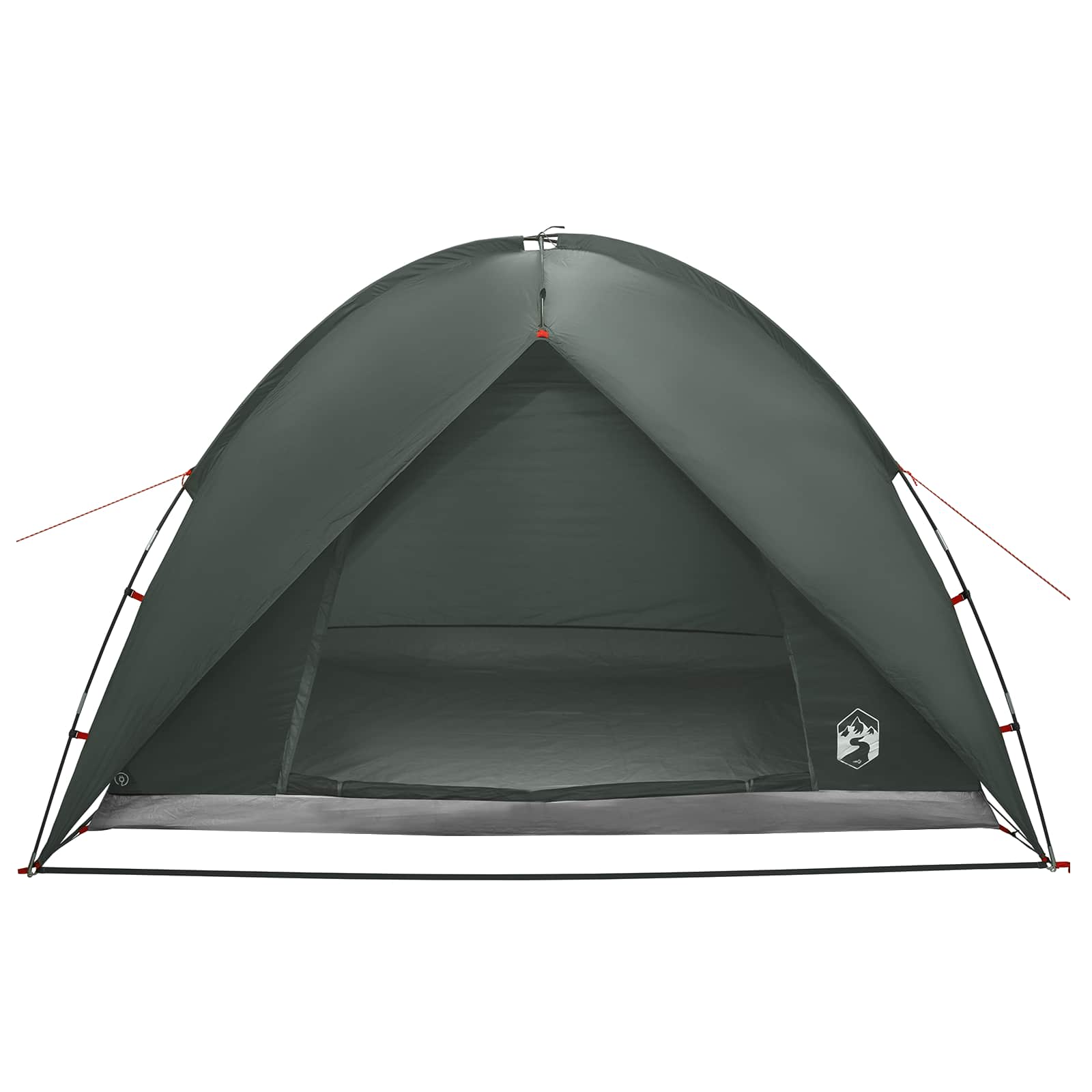 Camping Tent Met Regenhoes Waterdicht Koepel Legergroen