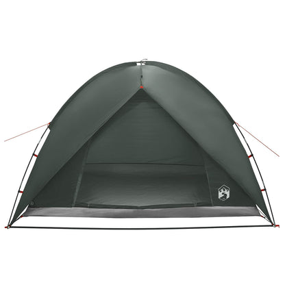 Camping Tent Met Regenhoes Waterdicht Koepel Legergroen