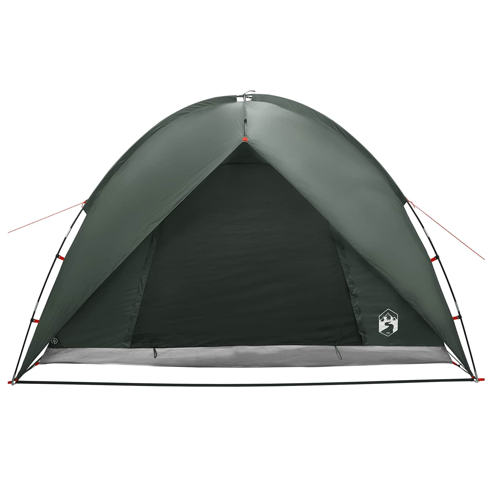 Camping Tent Met Regenhoes Waterdicht Koepel Legergroen