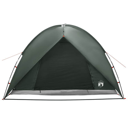 Camping Tent Met Regenhoes Waterdicht Koepel Legergroen