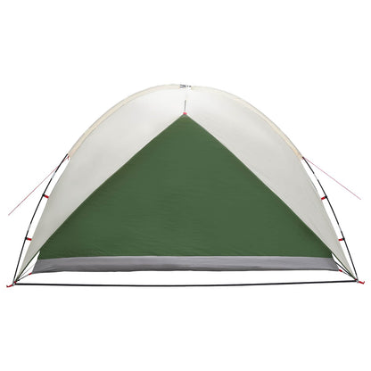 Camping Tent Met Regenhoes Waterdicht Koepel Groen 4-Persoons