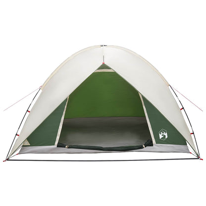Camping Tent Met Regenhoes Waterdicht Koepel Groen 4-Persoons