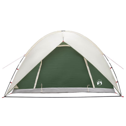 Camping Tent Met Regenhoes Waterdicht Koepel Groen 4-Persoons