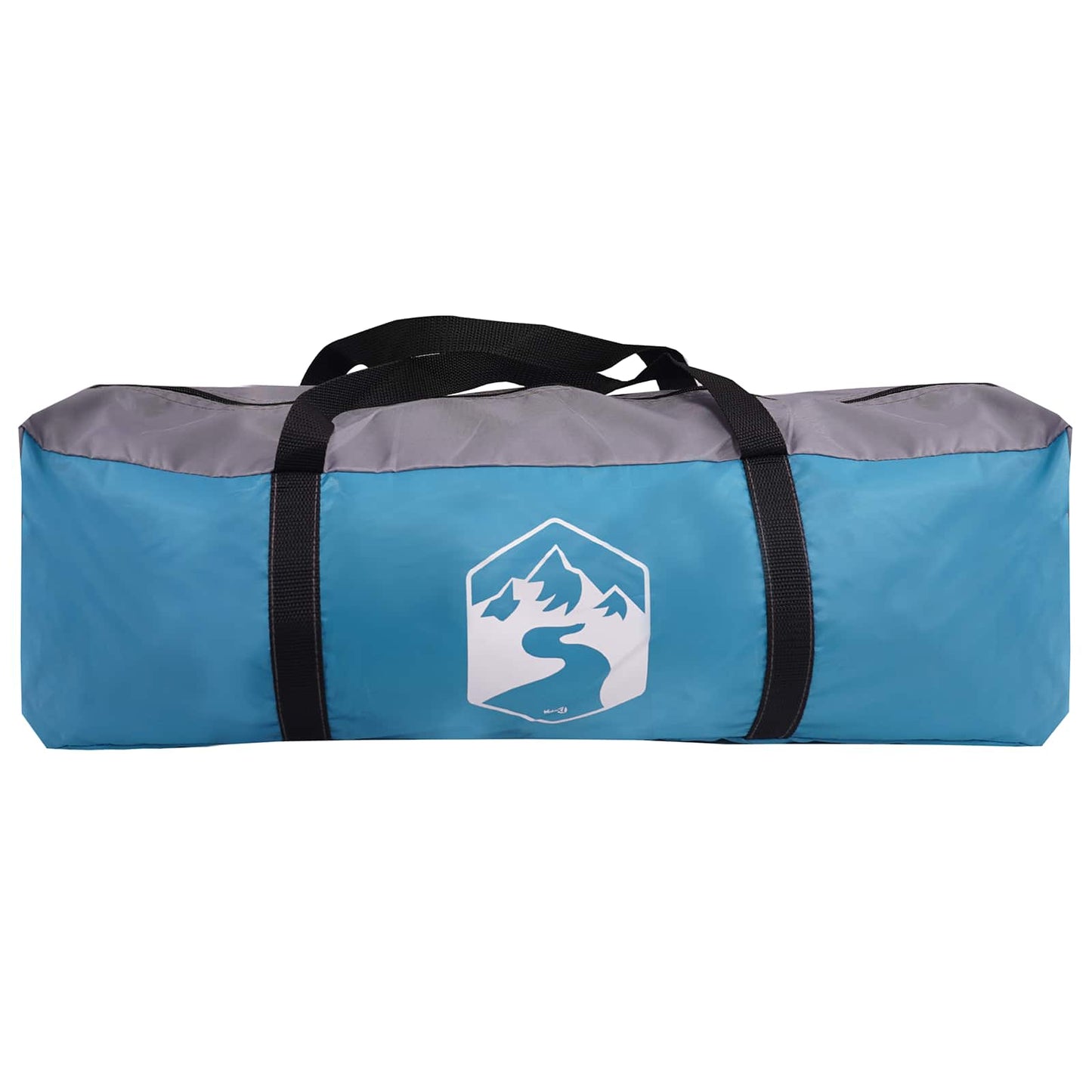 Camping Tent Met Regenhoes Waterdicht Blauw 310 X 245 X 160 Cm