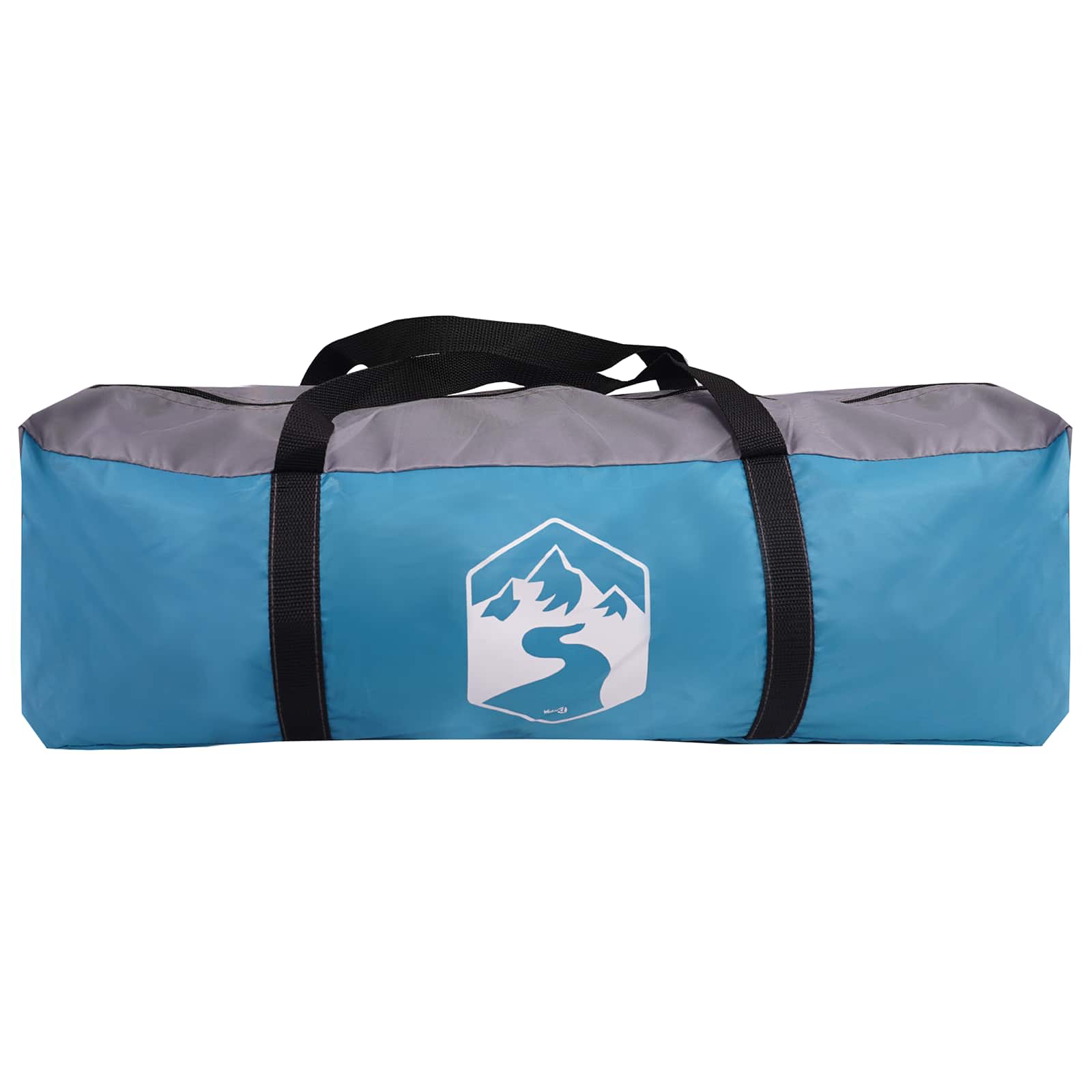 Camping Tent Met Regenhoes Waterdicht Blauw 310 X 245 X 160 Cm