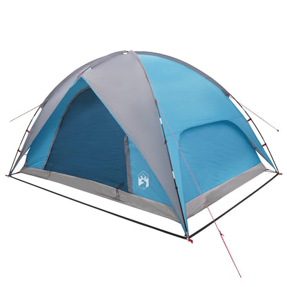 Camping Tent Met Regenhoes Waterdicht Blauw 310 X 245 X 160 Cm