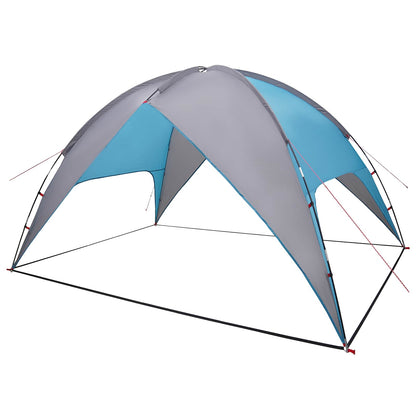 Camping Tent Met Regenhoes Waterdicht Blauw 310 X 245 X 160 Cm