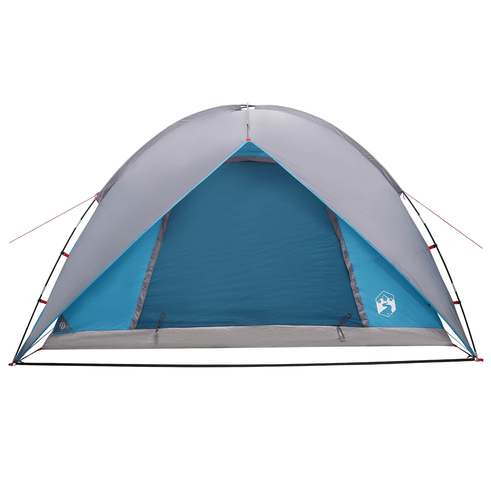 Camping Tent Met Regenhoes Waterdicht Blauw 310 X 245 X 160 Cm