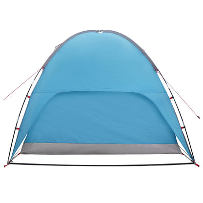 Camping Tent Met Regenhoes Waterdicht Blauw 310 X 245 X 160 Cm