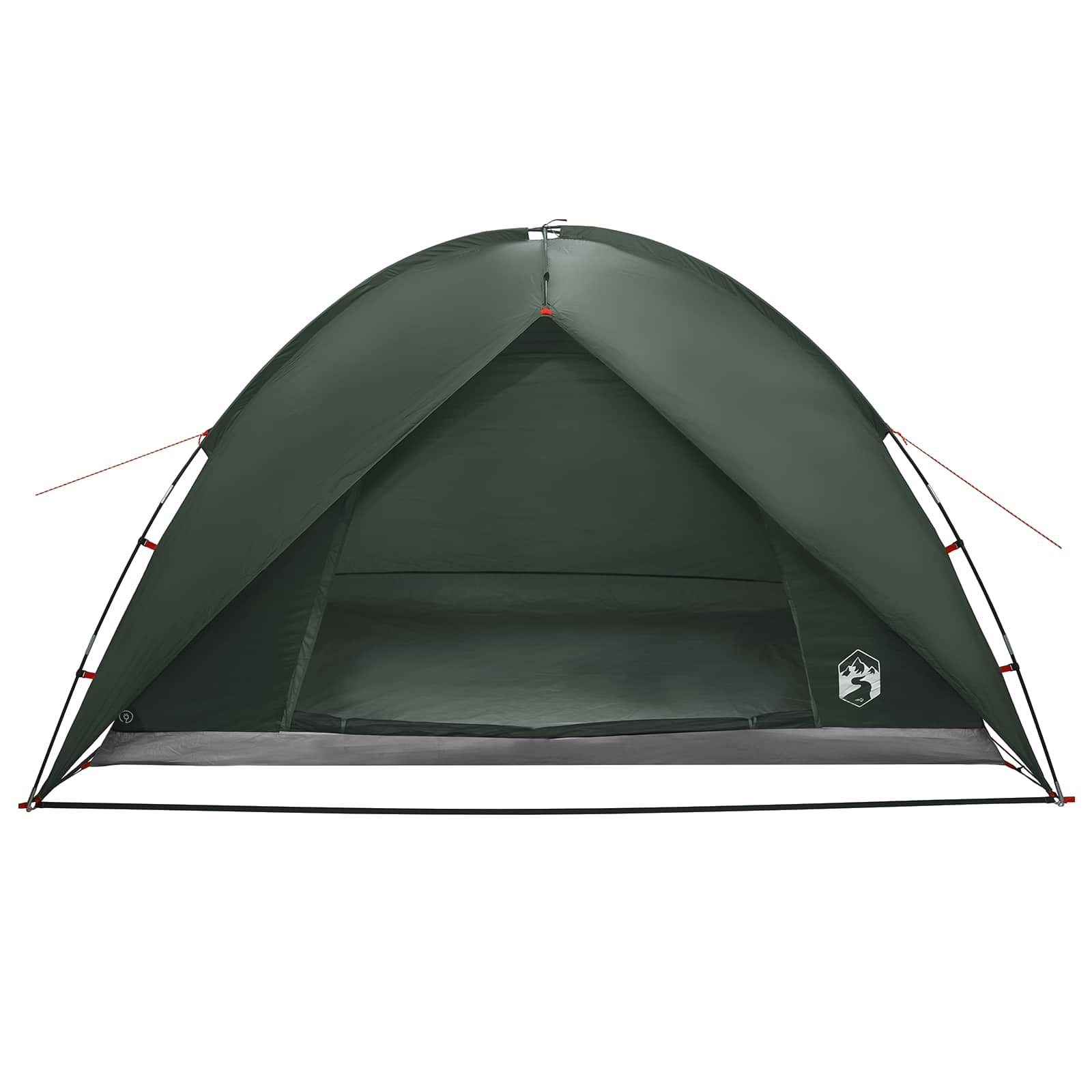 Camping Tent Met Regenhoes Waterdicht Koepel Legergroen