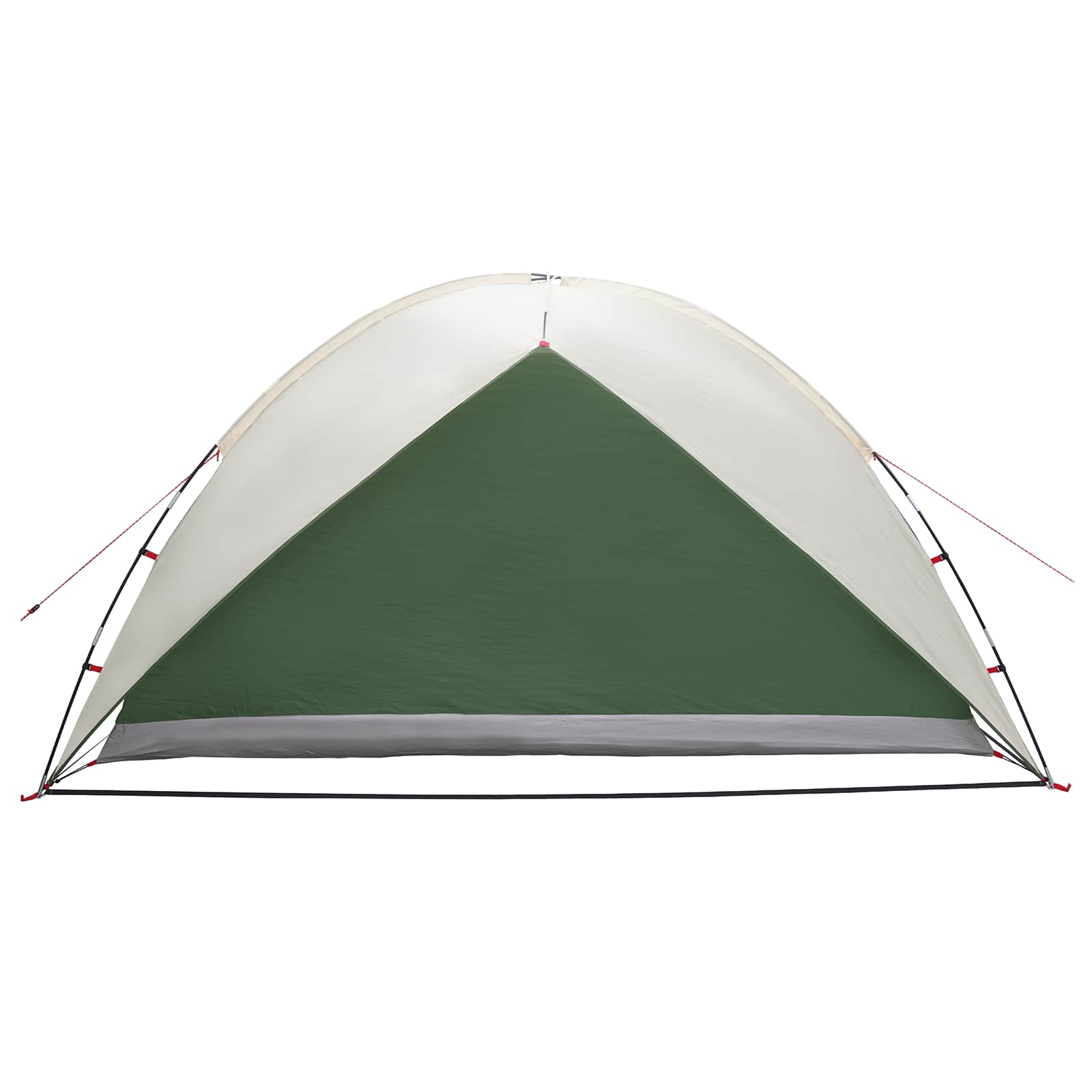 Camping Tent Met Regenhoes Waterdicht Groen 360 X 245 X 185 Cm