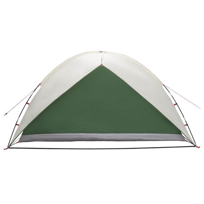 Camping Tent Met Regenhoes Waterdicht Groen 360 X 245 X 185 Cm