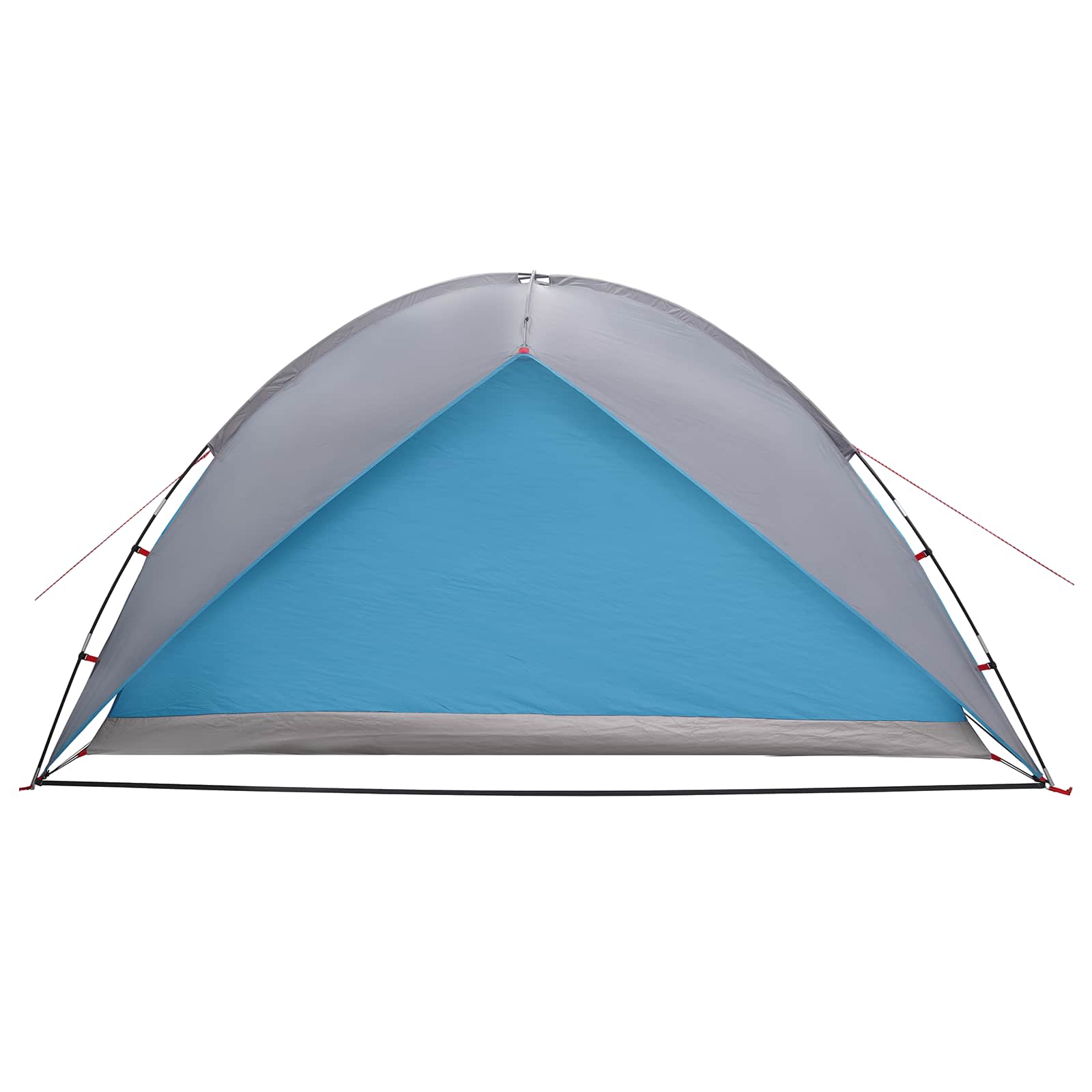Camping Tent Met Regenhoes Waterdicht Blauw 360 X 245 X 185 Cm