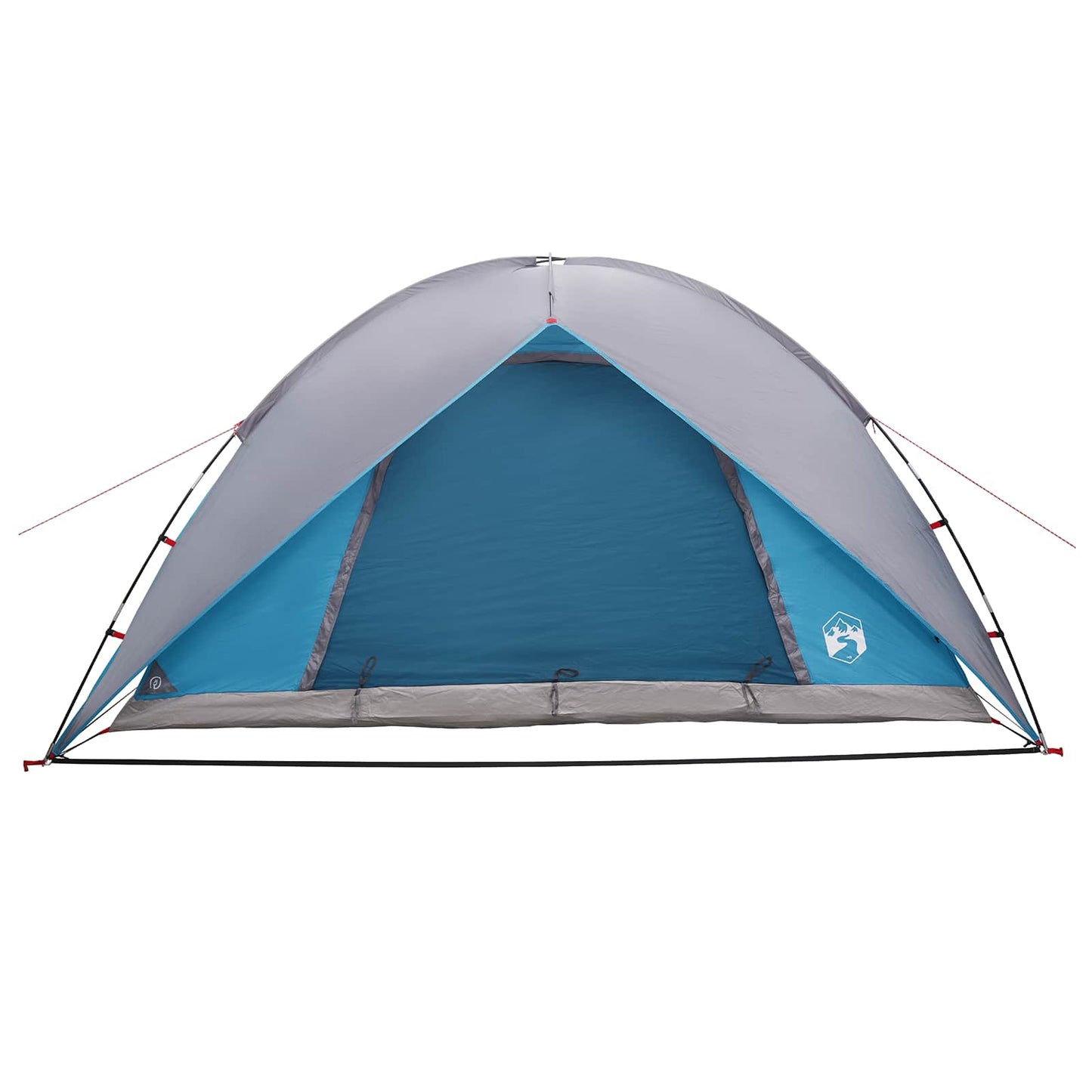 Camping Tent Met Regenhoes Waterdicht Blauw 360 X 245 X 185 Cm