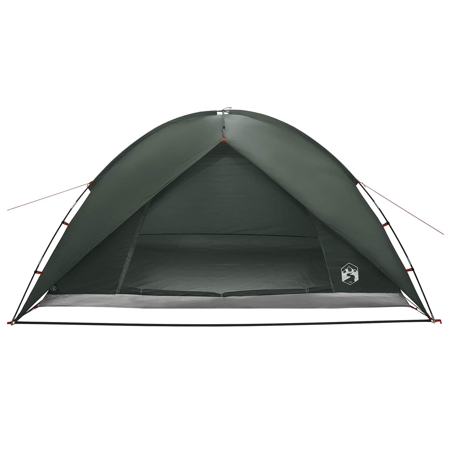 Camping Tent Met Regenhoes Waterdicht Koepel Legergroen