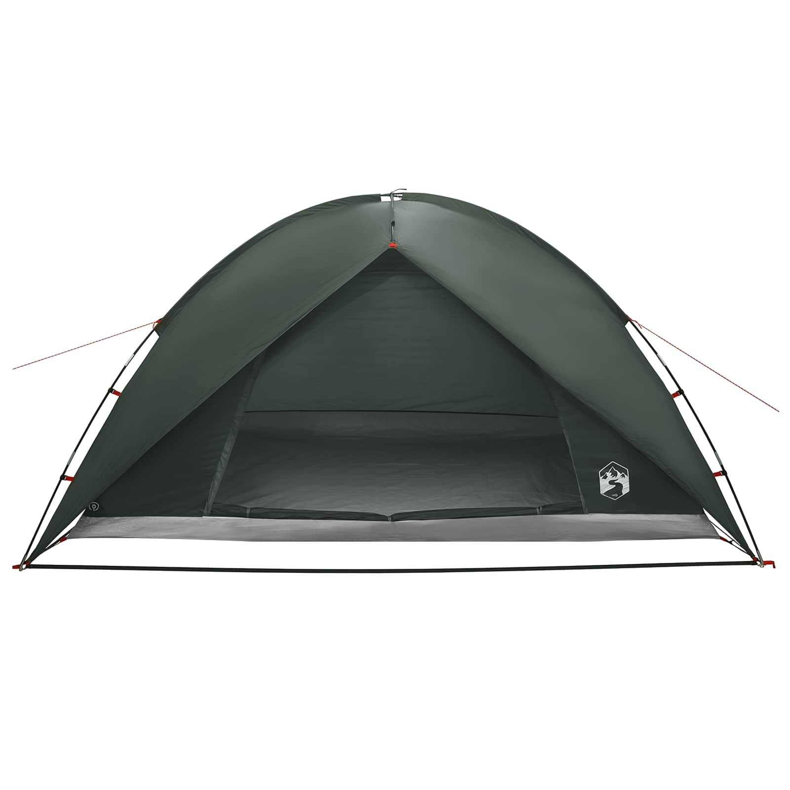 Camping Tent Met Regenhoes Waterdicht Koepel Legergroen