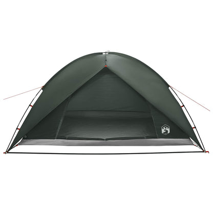 Camping Tent Met Regenhoes Waterdicht Koepel Legergroen
