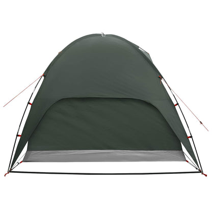 Camping Tent Met Regenhoes Waterdicht Koepel Legergroen