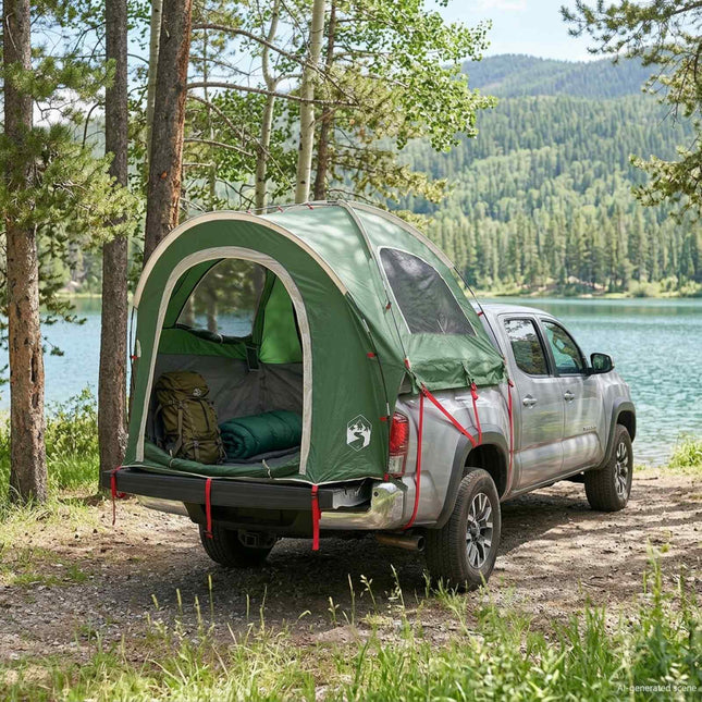 Autotent Met Dak Groen 200 X 170 X 170 Cm Polyester En Staal