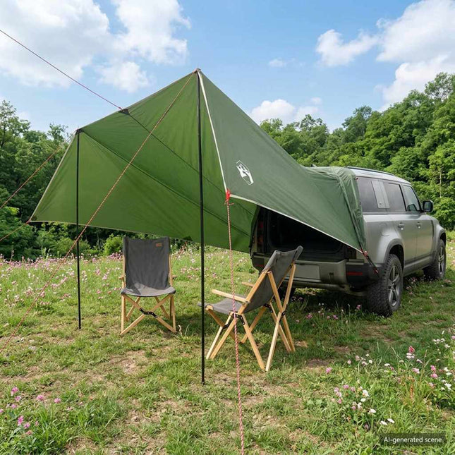 Voertuig Luifel 518 X 580 X 215 Cm Polyester En Staal