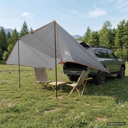 Voertuig Luifel 518 X 580 X 215 Cm Polyester En Staal