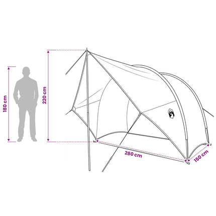 Tailgate Luifel Waterdicht 405 X 280 X 220 Cm