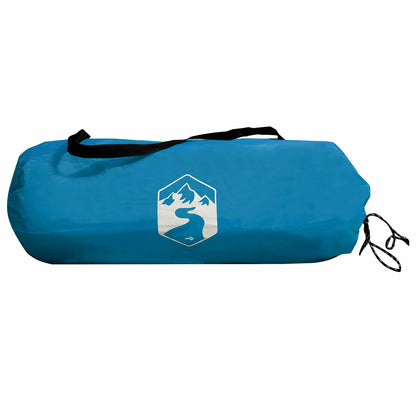 Campingzeil Met Gaaswanden Blauw 340 X 260 X 220 Cm