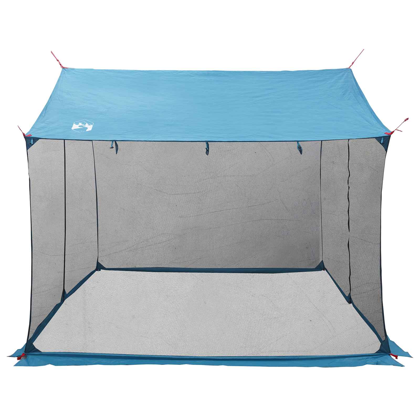 Campingzeil Met Gaaswanden Blauw 340 X 260 X 220 Cm