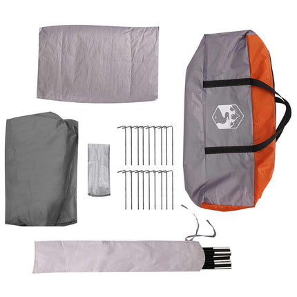 Huisje Tent 12-Persoons Polyester En Staal
