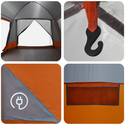Huisje Tent 12-Persoons Polyester En Staal