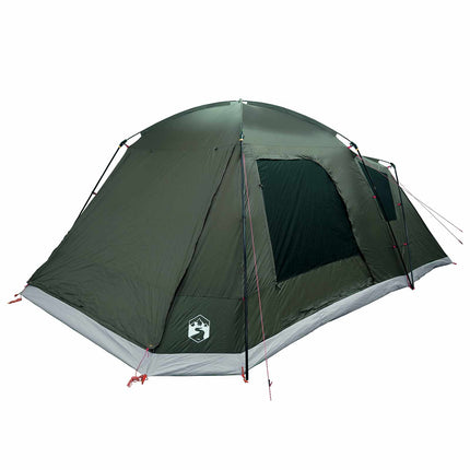 Huisje Tent Met Dak 12-Persoons Polyester En Staal
