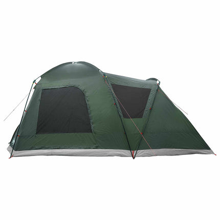 Huisje Tent Met Dak Leger Groen 8-Persoons Polyester En Staal